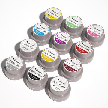 Spider Gel- 12 Colors Set